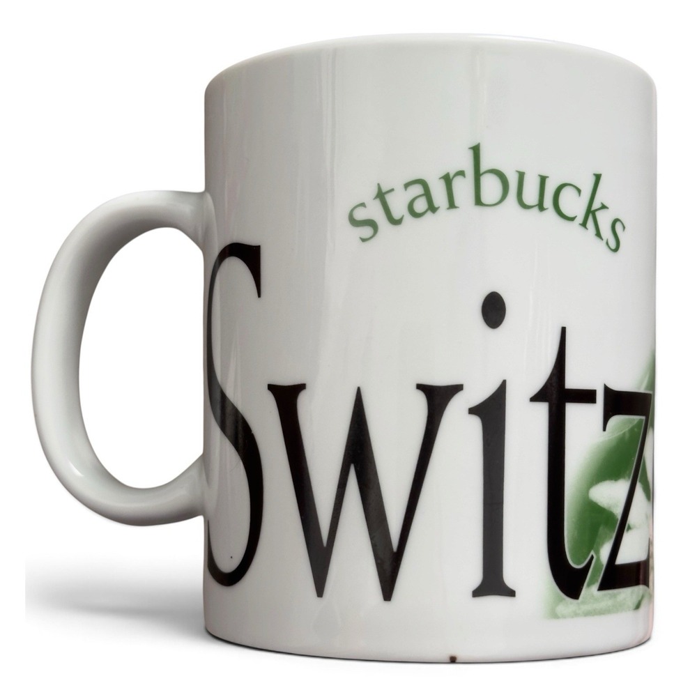 Starbucks Mug Switzerland City Mug Collector Series 16 oz Coffee Cup 2002